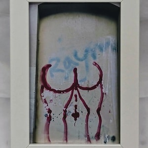Poo Bum - Framed Street Art Print