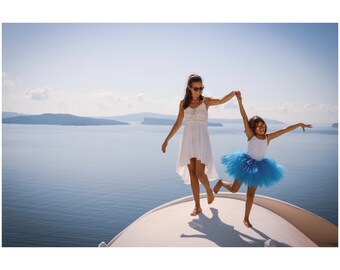 jupe tutu en tulle Azur