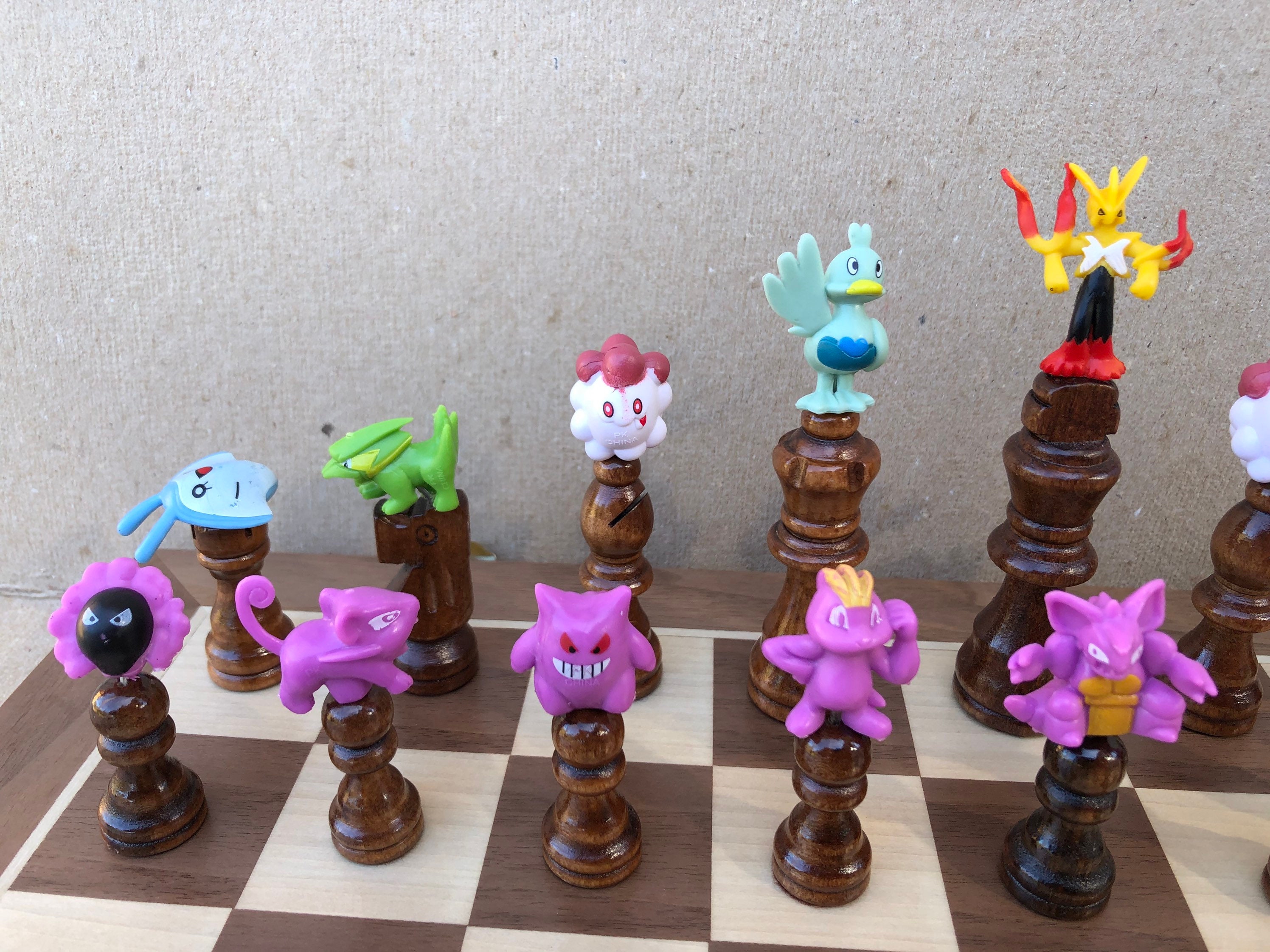 ポケモンチェスセット - 青紫 - Etsy 日本