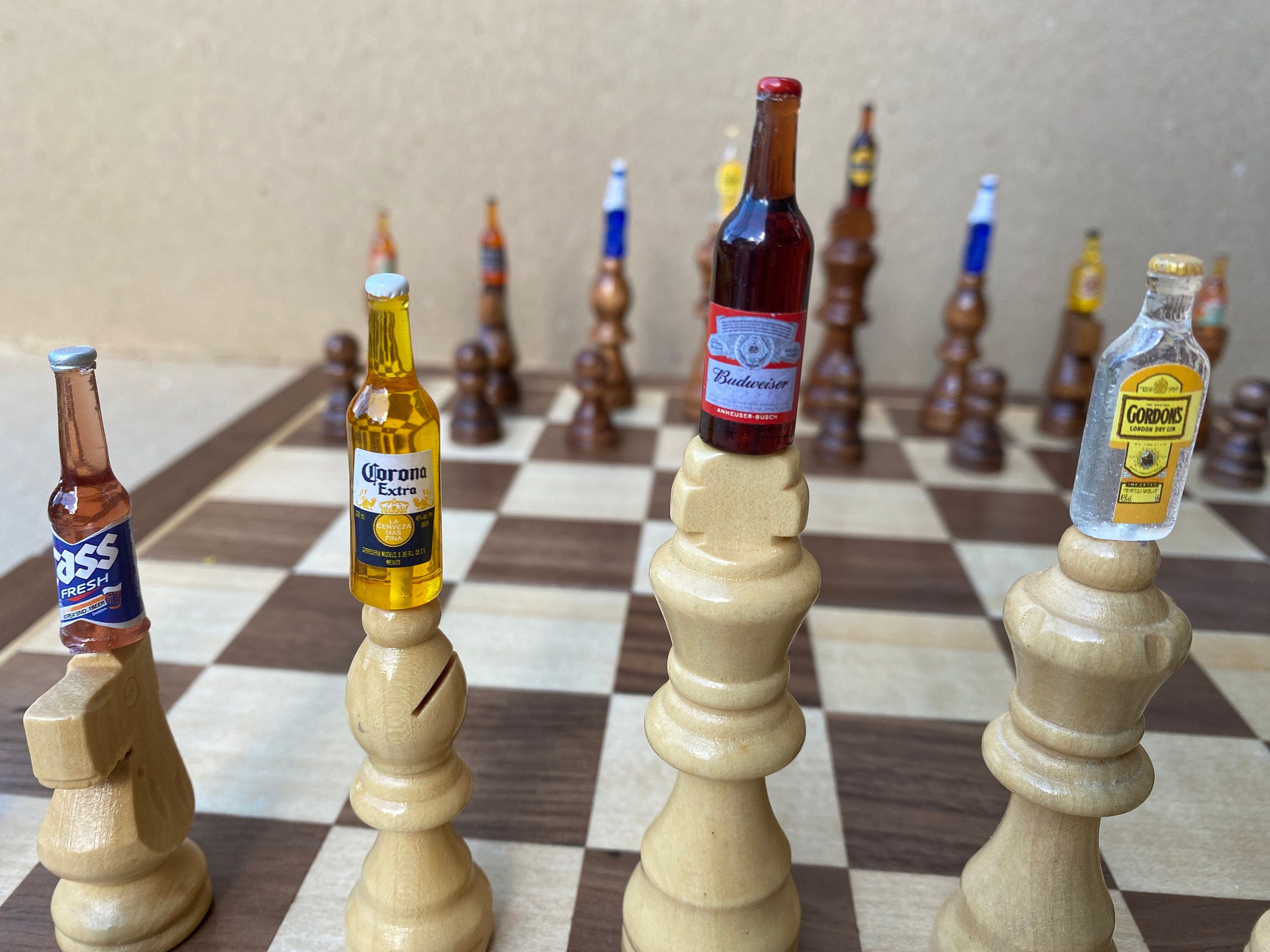 Drinking Game Chess Set No.4 - Etsy