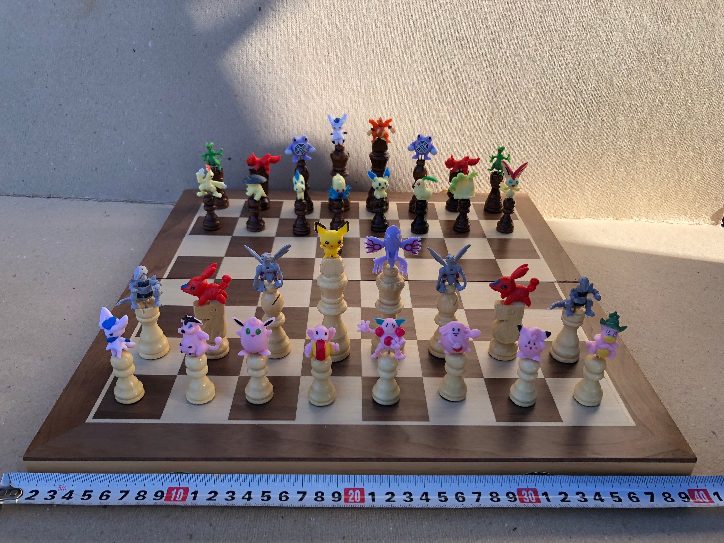 Pokemon chess set | Etsy