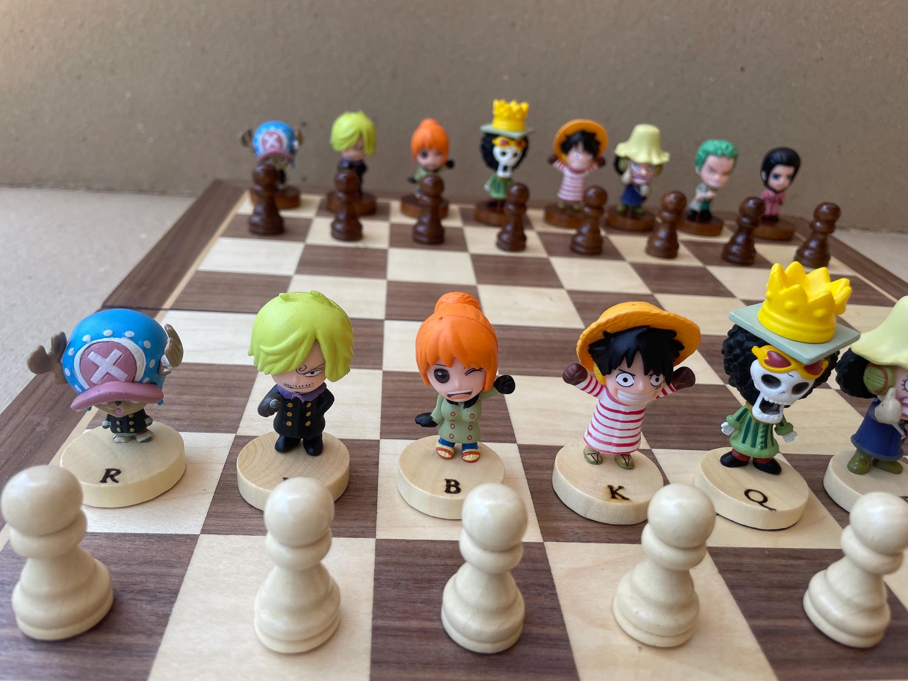 ONE PIECE 65～93・93 93 - Hand Made One Pie Ce 2 Chess Set - Etsy