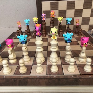 Pet animal chess set 3