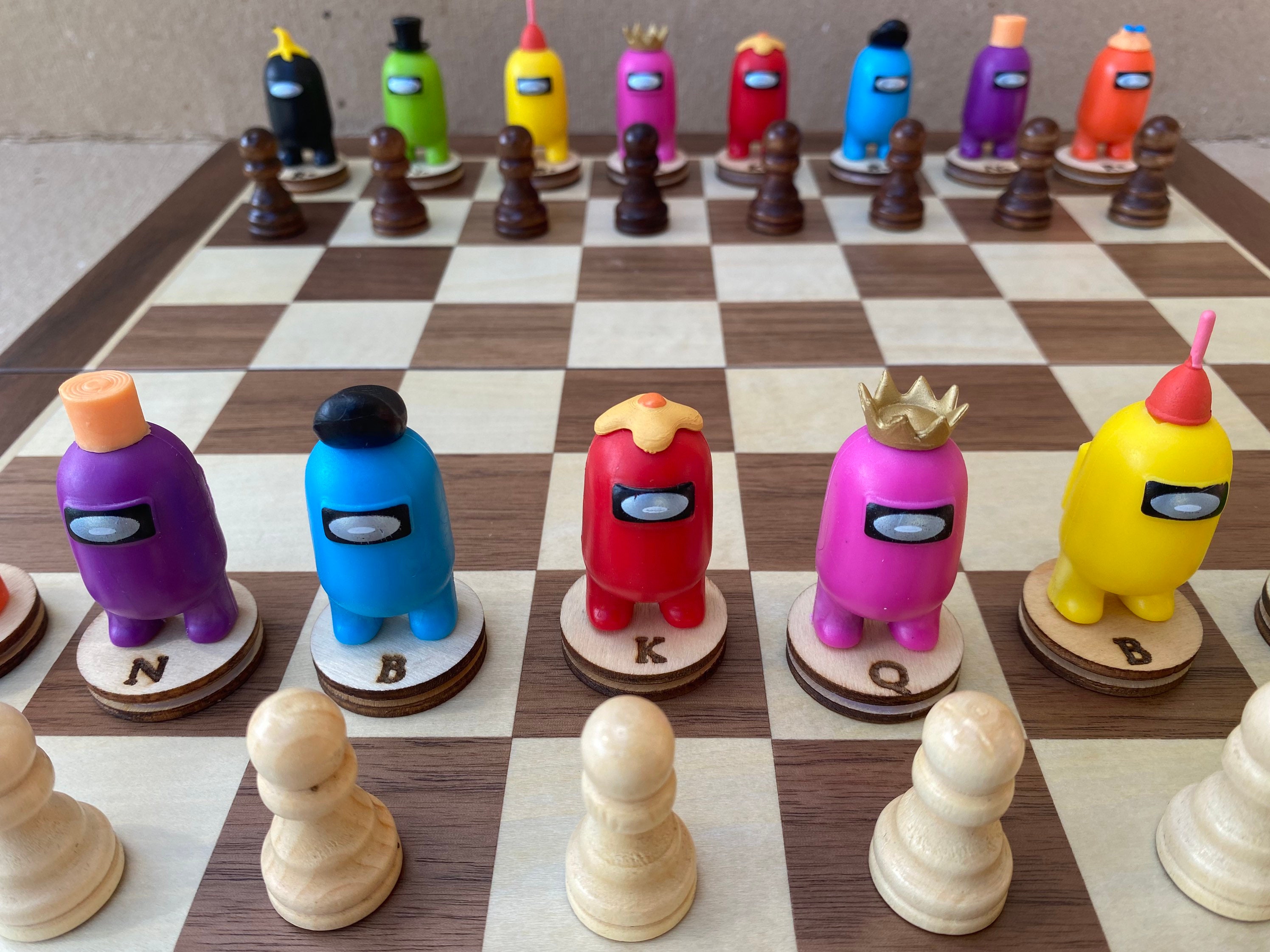 Chess Mod in Among Us 