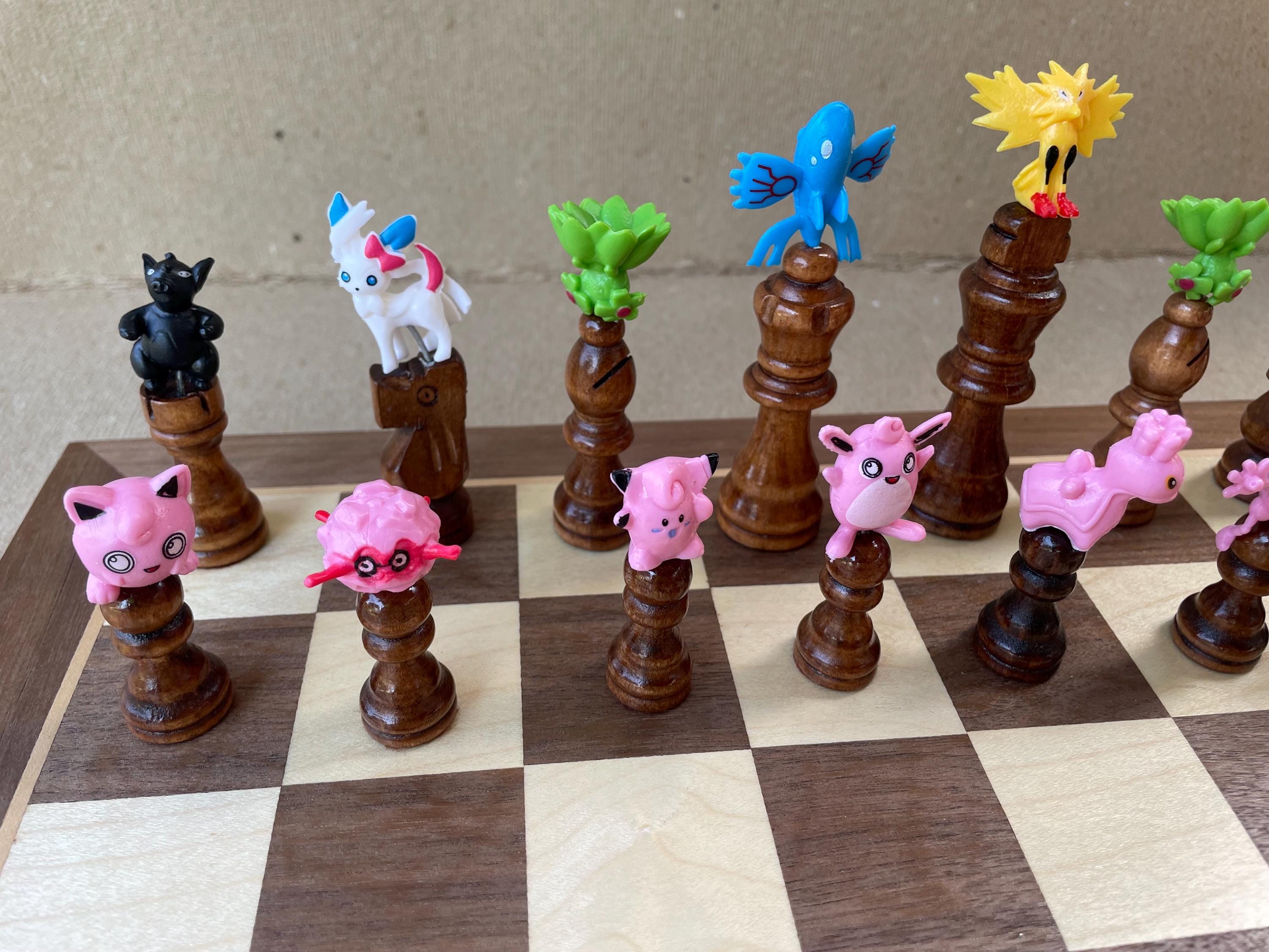 ポケモンチェスセット - ピンクオレンジ - 新スタイル - Etsy 日本