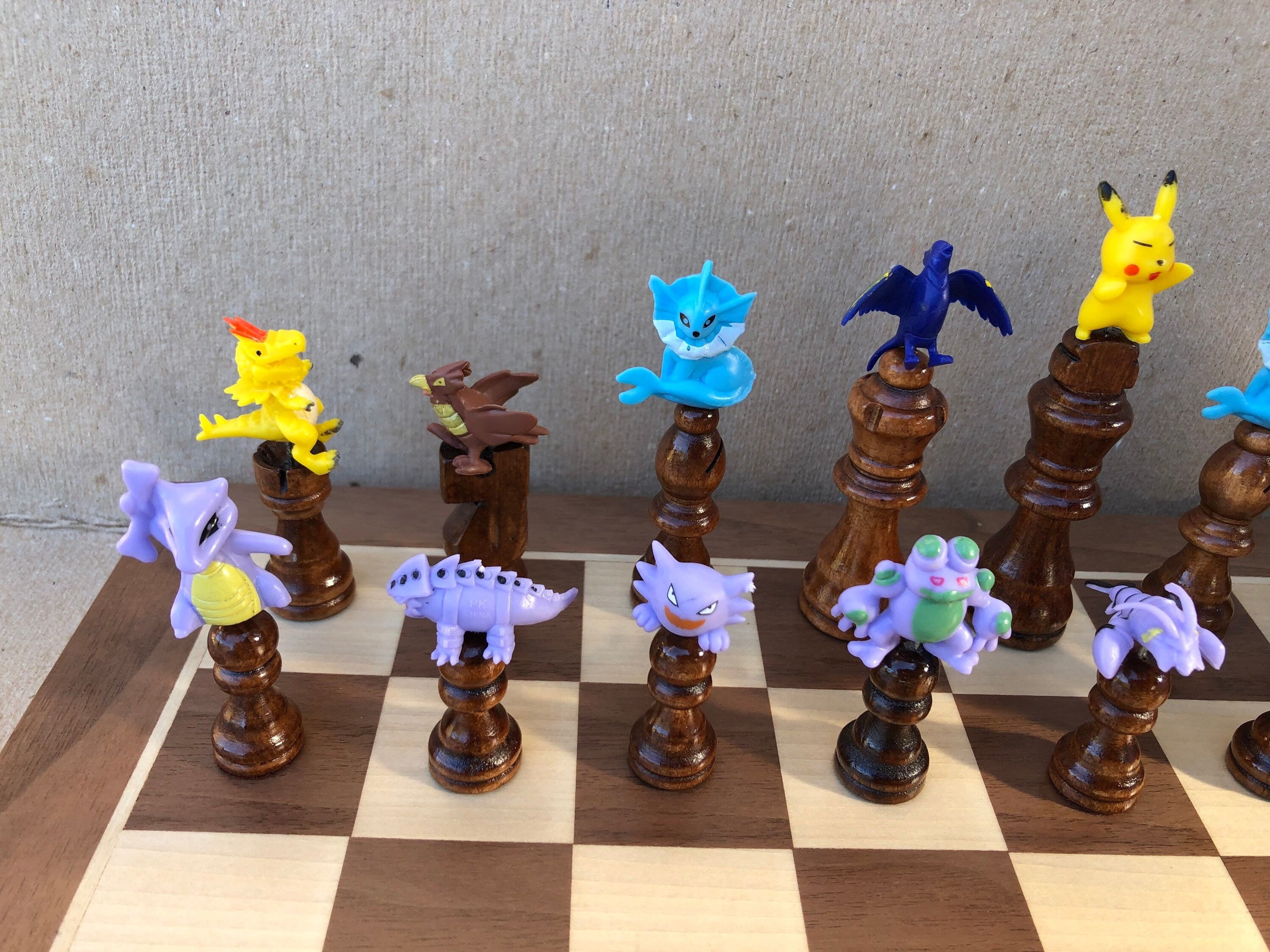 ポケモンチェスセット - 黒紫 - Etsy 日本