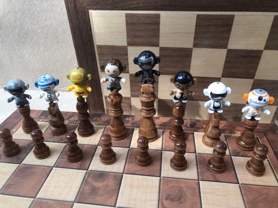 その他 STAR WARS EPSODE1 CHESS SET Star Wars A Phantom Menace chess set, a Xmas present from my gf