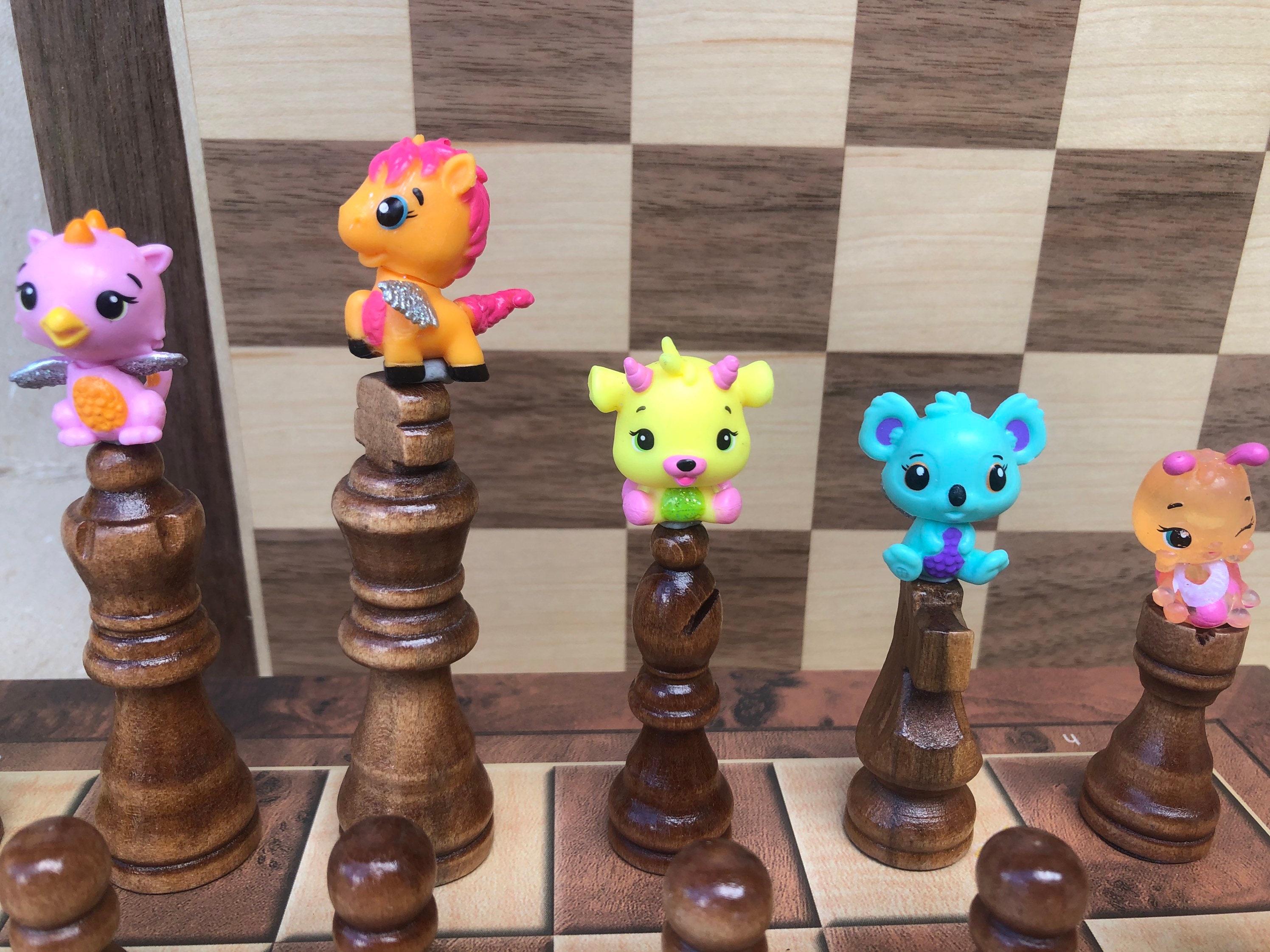 ボードゲーム チェス「MINIATURE ANIMAL CHESS SET」 Pet Animal Chess Set 2 - Etsy