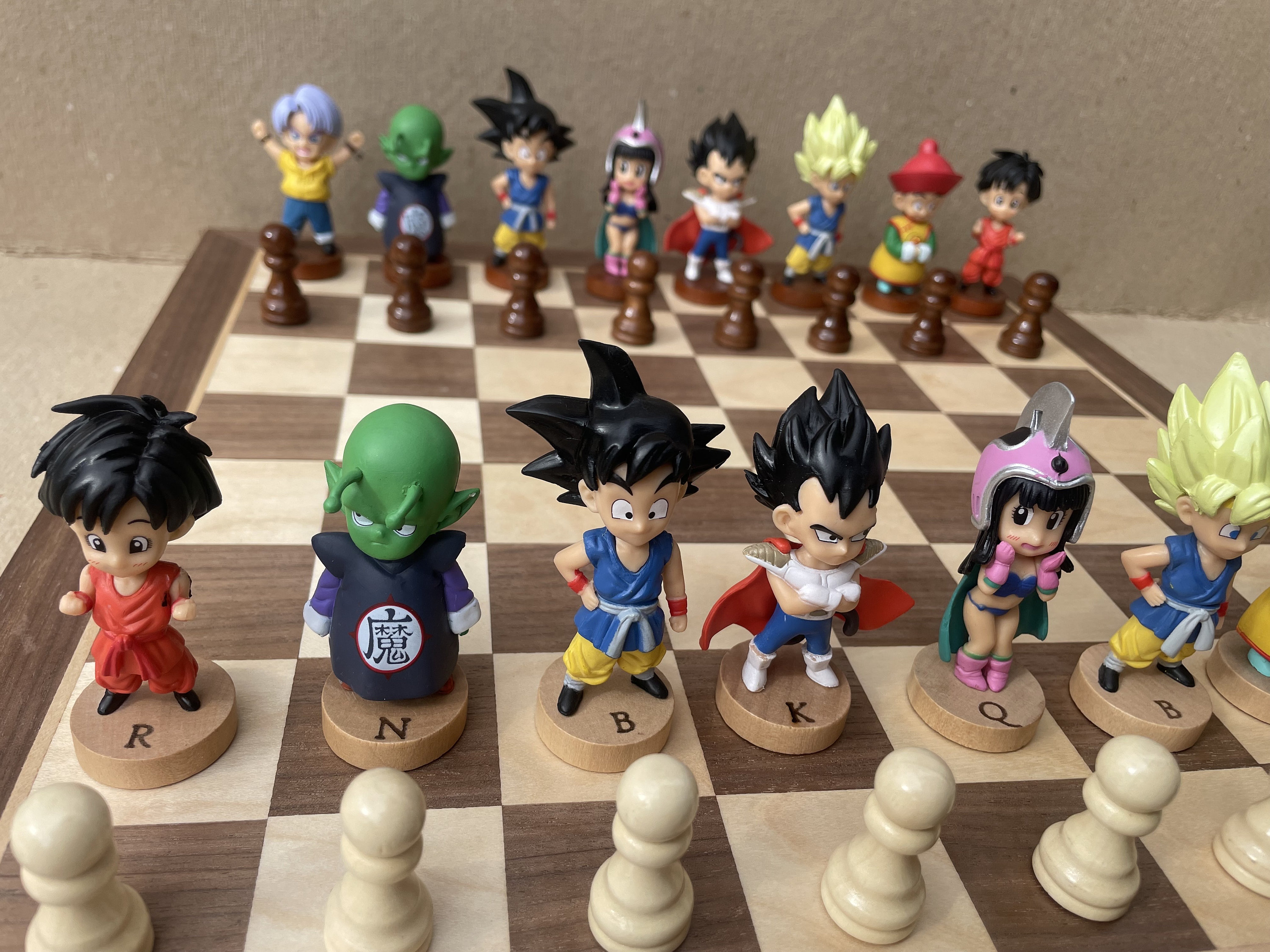 Dragonball Z Chess Set - Etsy
