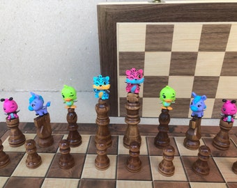 Pet Animal Chess Set 4 - Etsy
