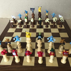 ポケモンチェスセット - レッドクリーム2 - Etsy 日本