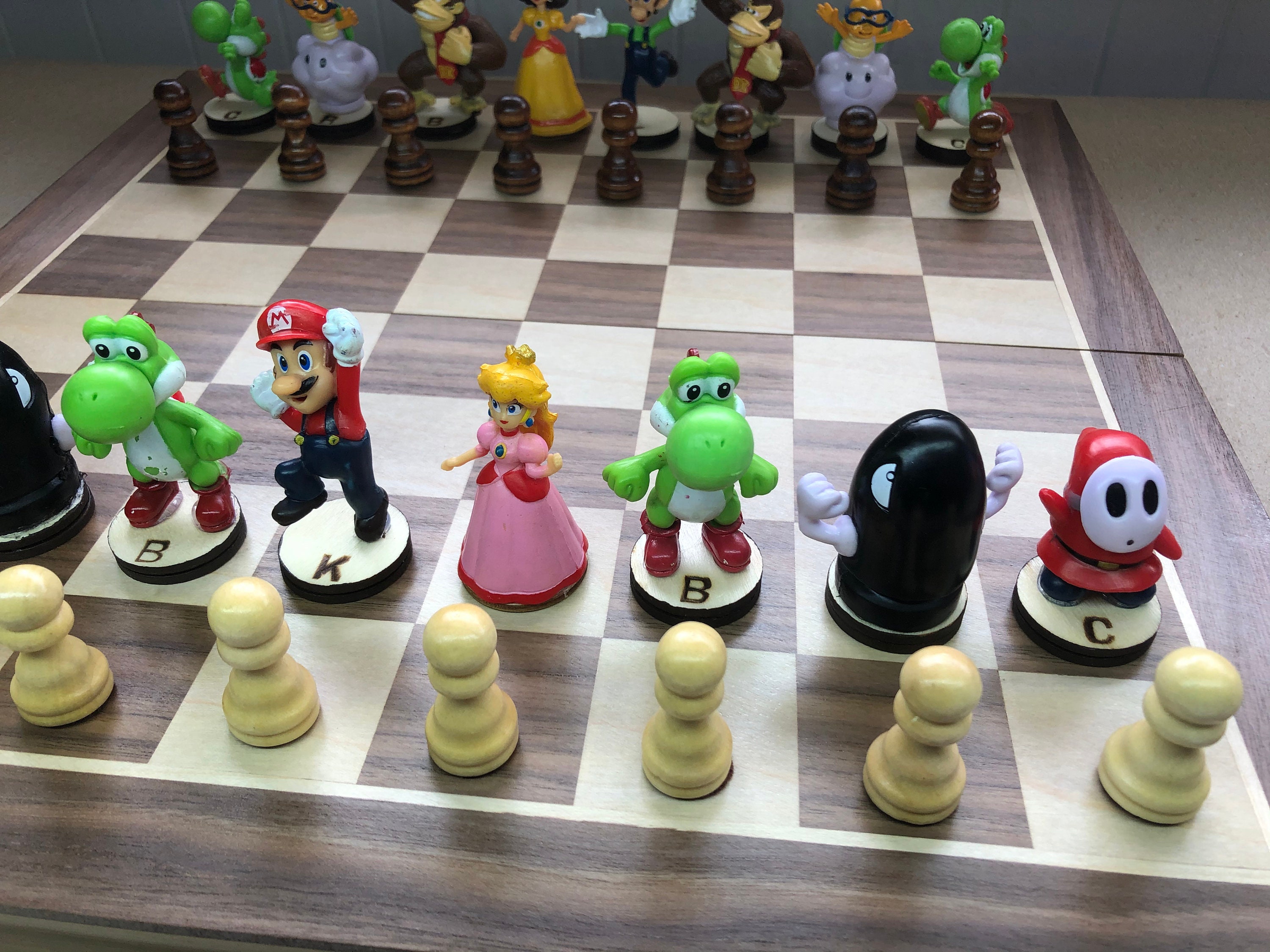 Mario Kart Chess Set - Etsy