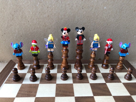 Disney Chess Set - Etsy