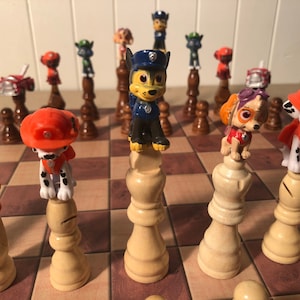 Paw Patrol chess set