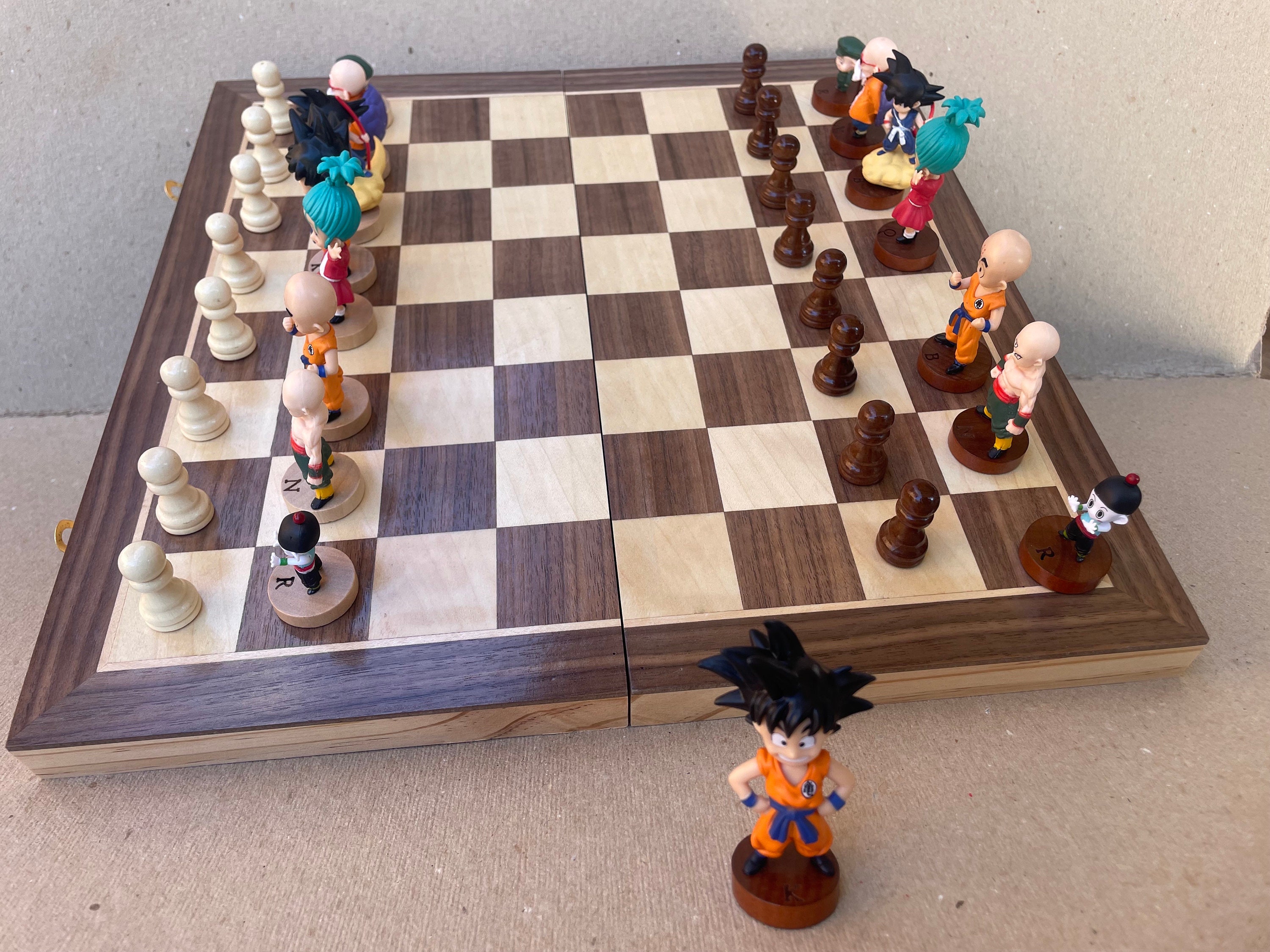 ドラゴンボールチェス ドラゴンボール オリジナルチェスセット 5個 - Etsy 日本