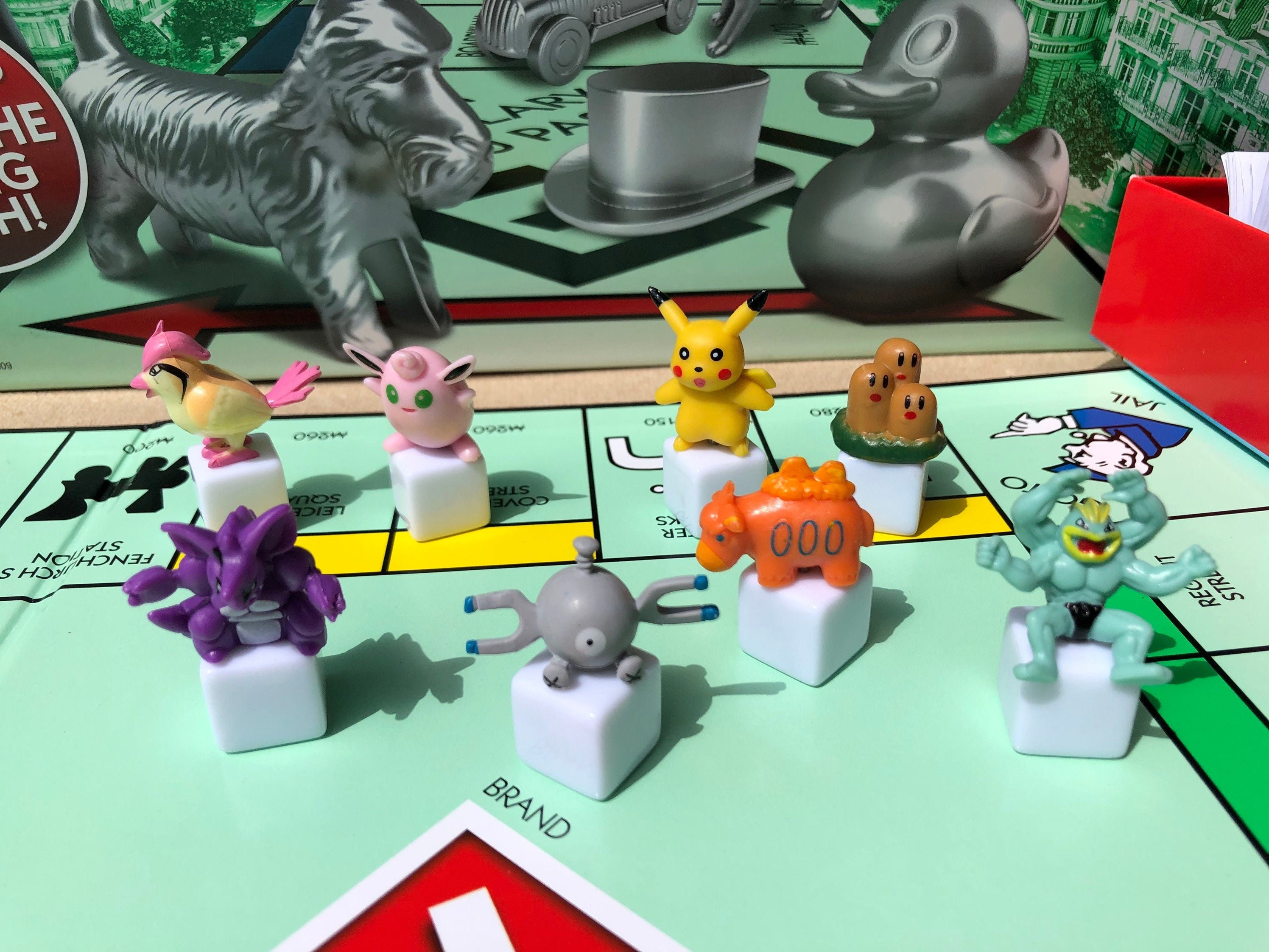 ポケモンボードゲームピース - 8個セット No.1 - Etsy 日本