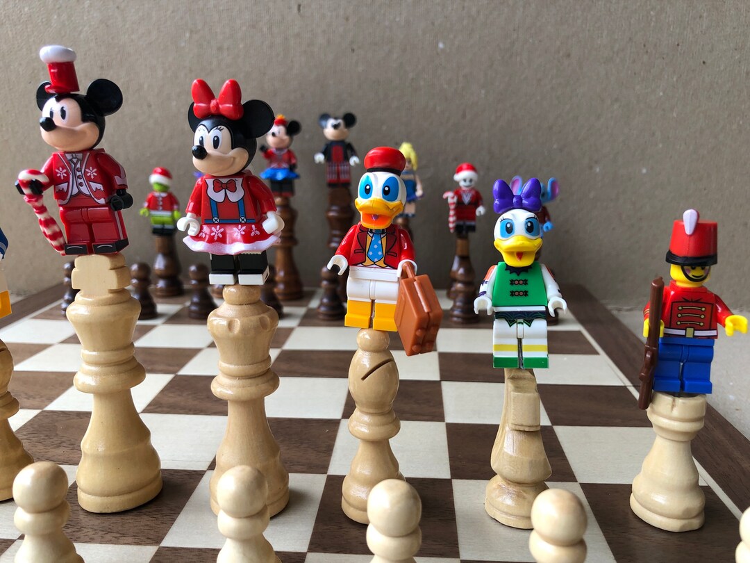 Disney Chess Set Etsy