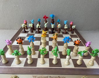 ポケモンチェスセット - レッドクリーム2 - Etsy 日本