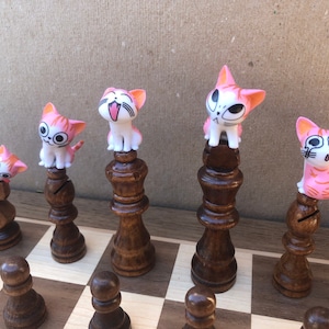 Pet Animal Chess Set 3 - Etsy UK