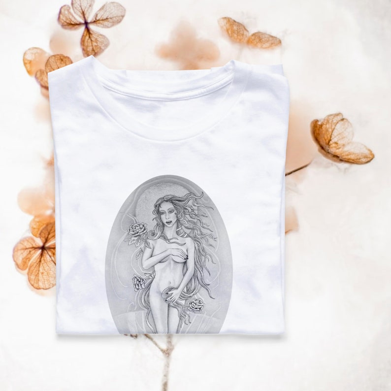 Botticelli Shirt The Birth of Venus Unisex T-shirt Renaissance Shirt Aesthetic Tee Goddess Greek Mythology Fine Art T-Shirt Designer tshirt