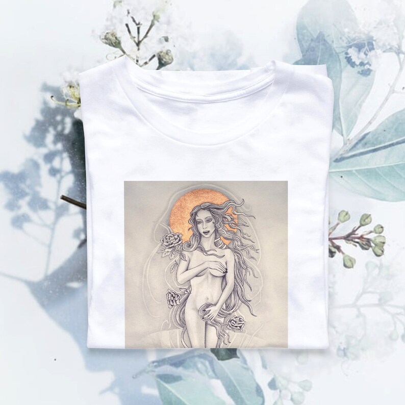 Botticelli Shirt The Birth of Venus Unisex T-shirt Renaissance Shirt Aesthetic Tee Goddess Greek Mythology Fine Art T-Shirt Designer tshirt