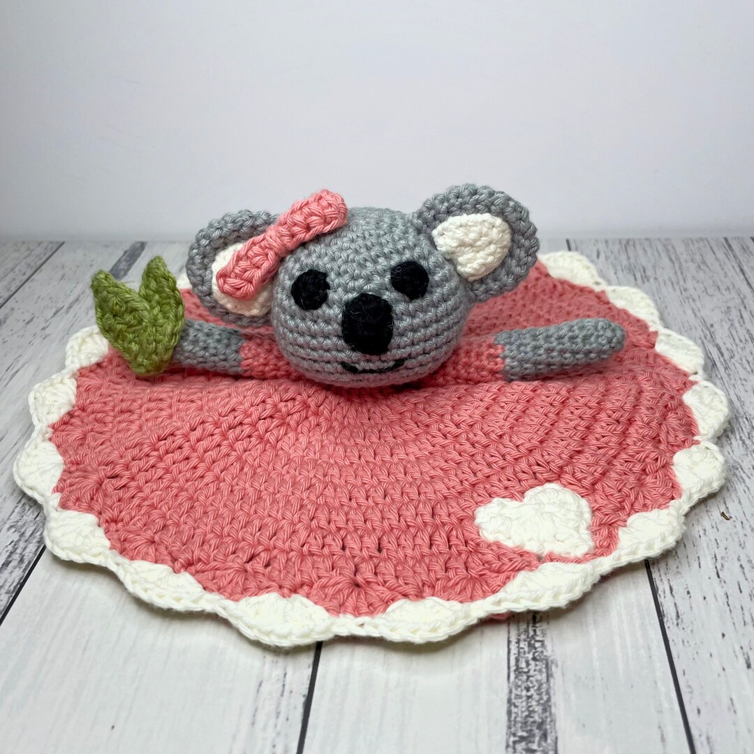 Koala Lovey Blanket Crochet Pattern PDF Pattern English Only Australian