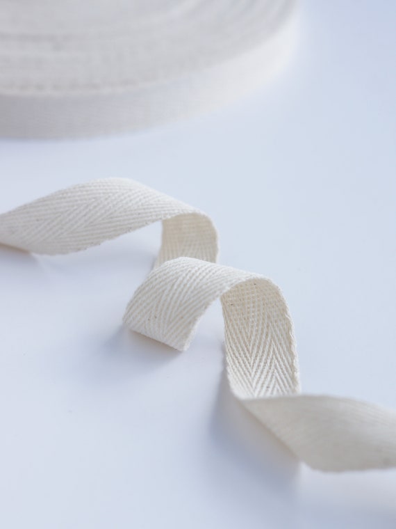 White Basic Cotton Twill Tape 1.5