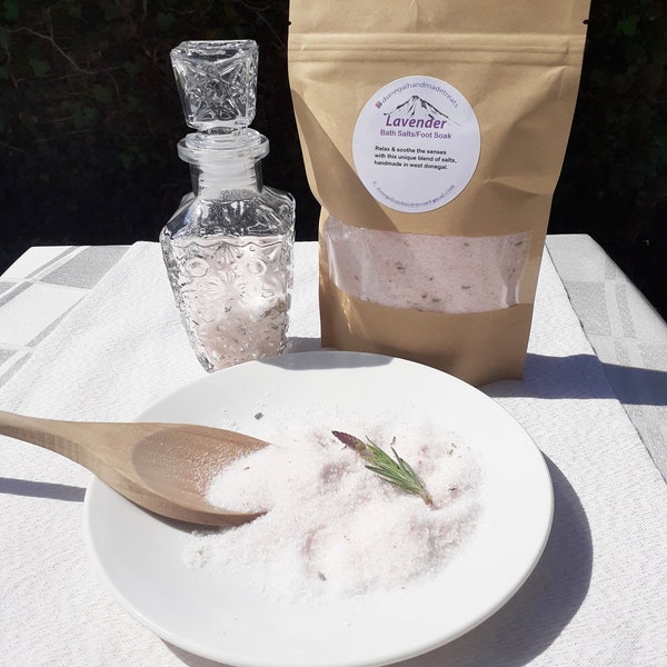 Lavender Bath Salts/Foot Soak