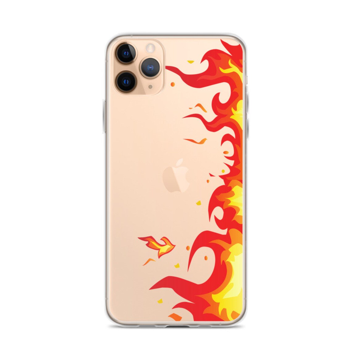 Flames iPhone Case Abstract phone case iPhone 12 Pro case | Etsy
