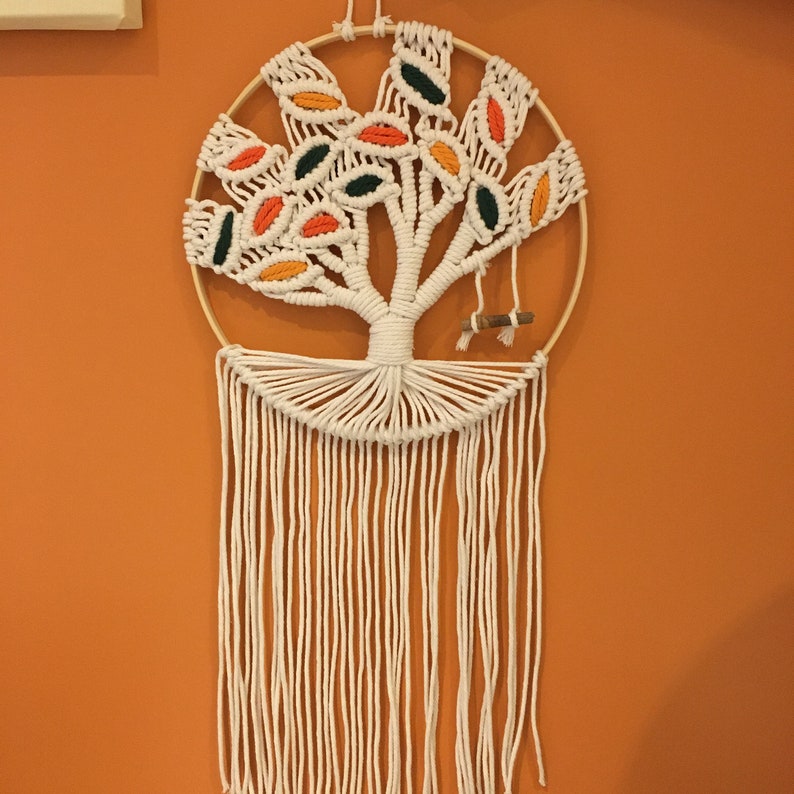 Macrame Wall Hanging Tree of Life Wall Decor Macrame Dream Etsy
