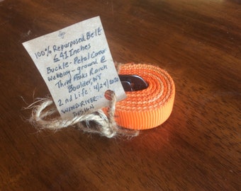 100% Hergebruikte riem