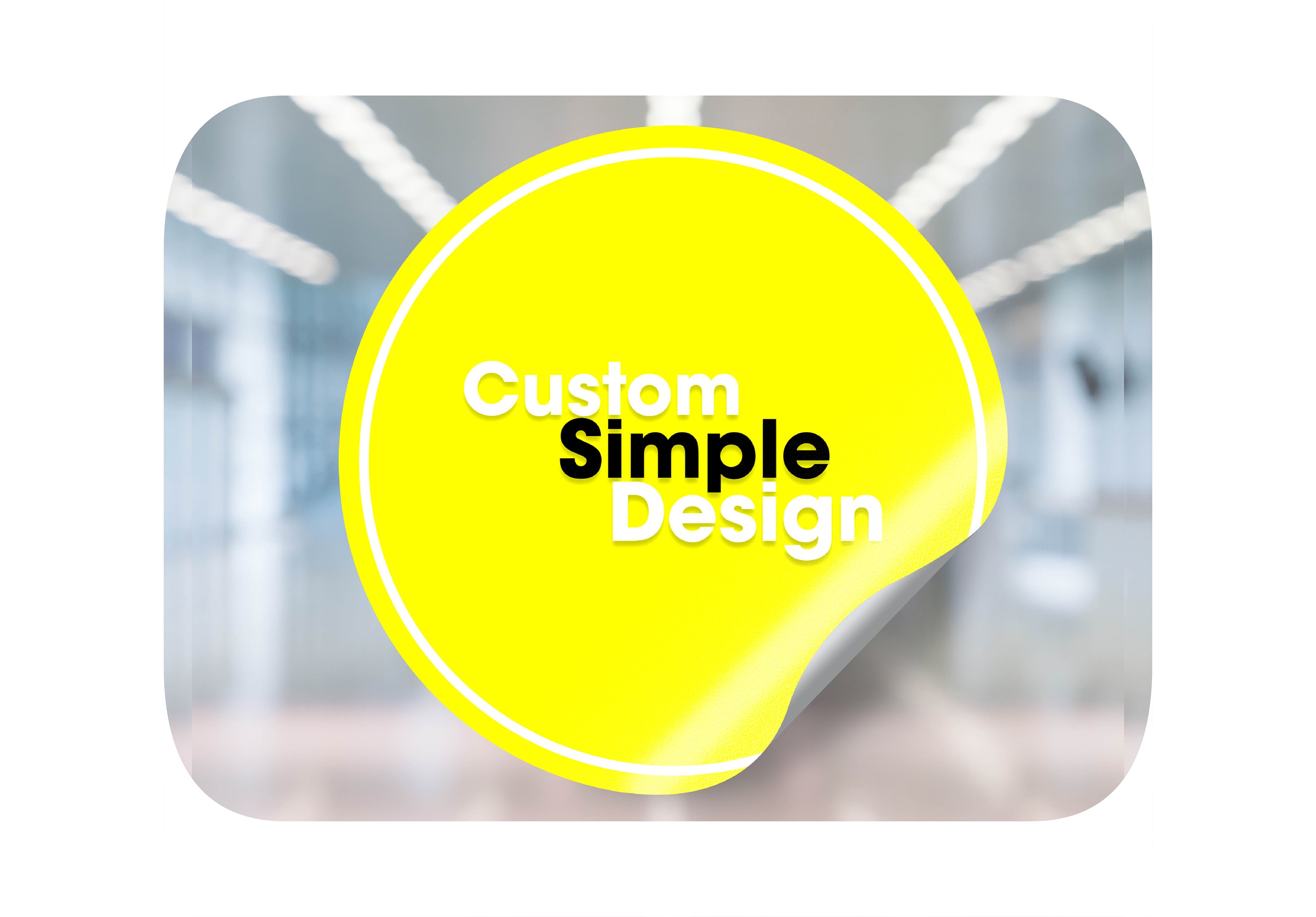 Simple Sticker Design - Etsy