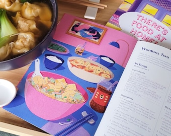 There's Food at Home Recipe Zine