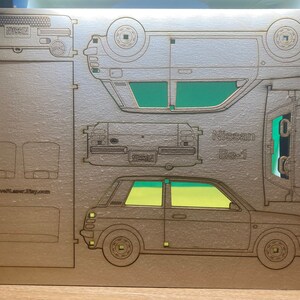 Nissan Be-1 desk tidy and organiser.