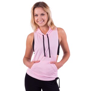 Damen Racerback Hoodie | Dry-Fit-Mesh-Athletik-Oberteil | Hergestellt in den USA Bild 5