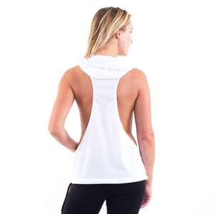 Damen Racerback Hoodie | Dry-Fit-Mesh-Athletik-Oberteil | Hergestellt in den USA Bild 16