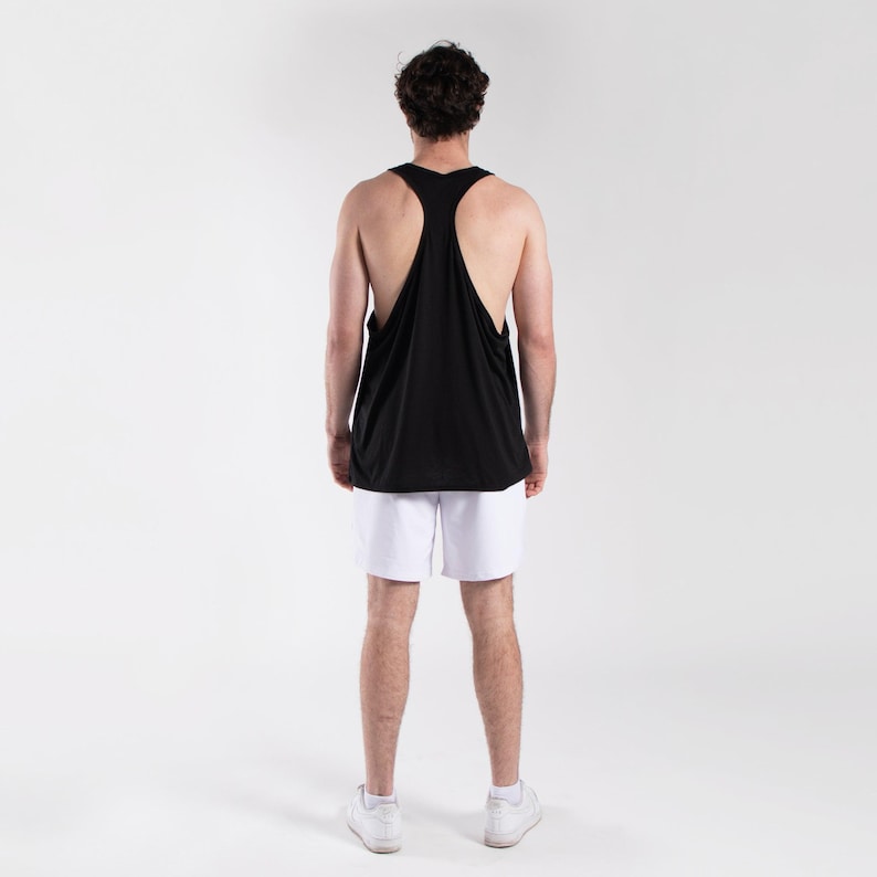 Men's Racerback Stringer Tank | Lightweight Gym Tank Top | Made in USA ...
