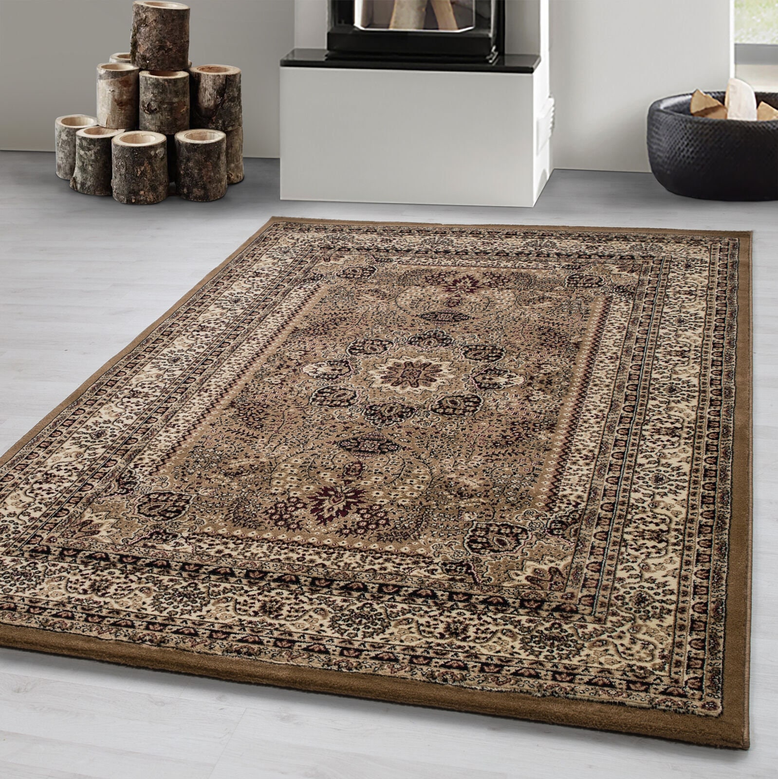 Tapis Oriental Ottoman Salon Tapis, Classique Tapis Orientales, Beige