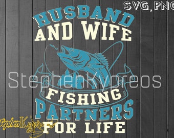 Download Fishing Couple Svg Etsy