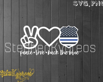 Download Police Love Svg Etsy PSD Mockup Templates