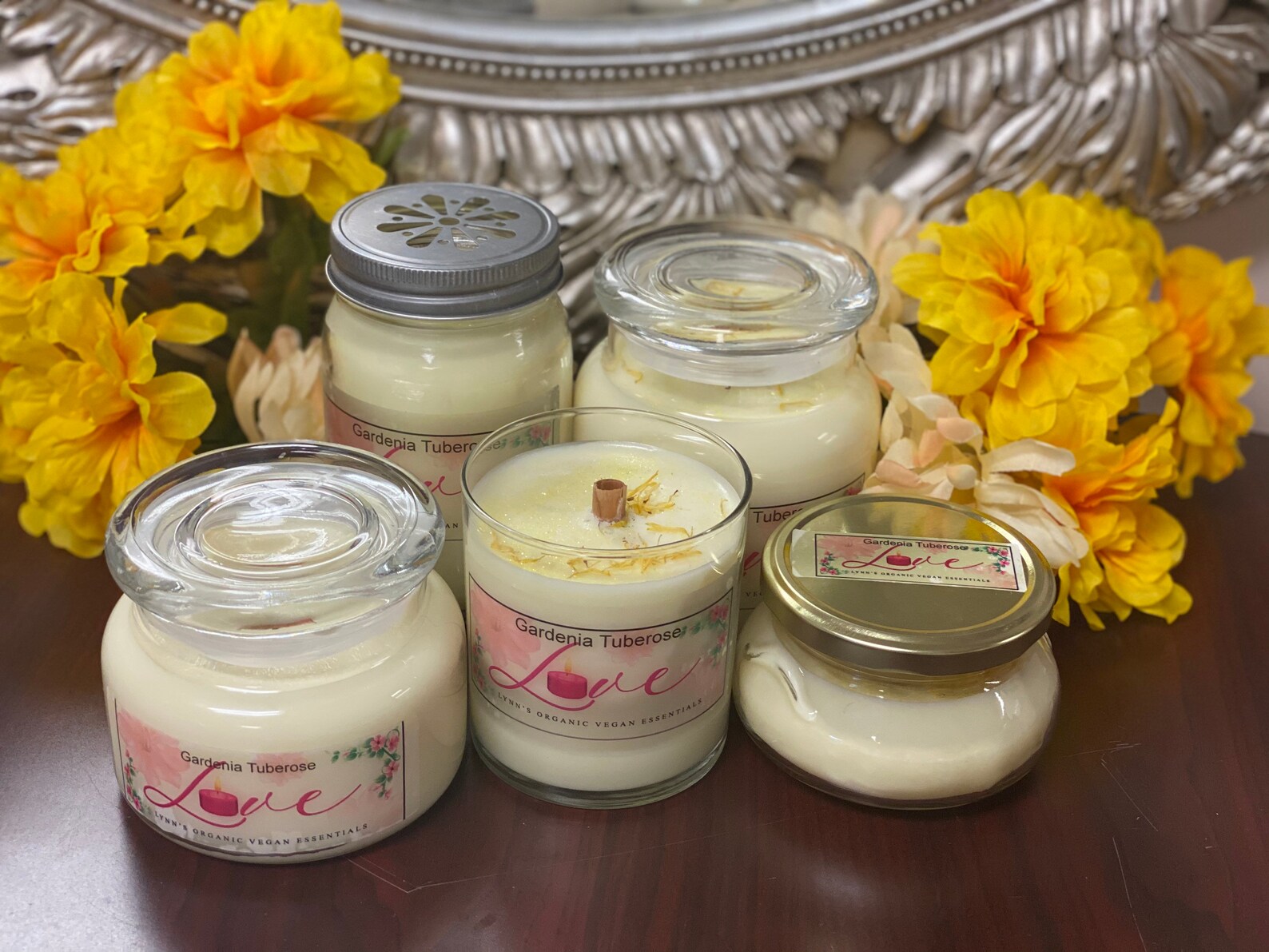 Gardenia Tuberose Soy Candles Etsy