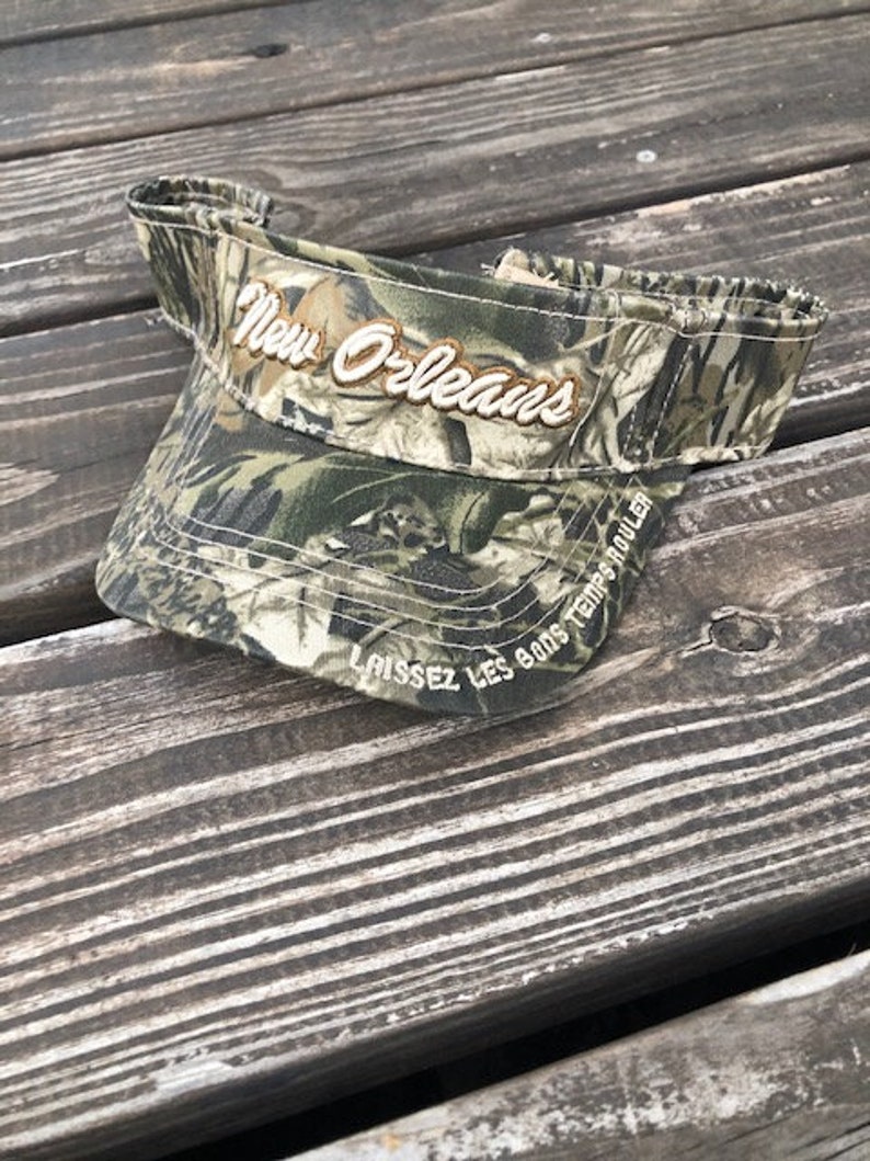 New Orleans visor, Christmas Gift, Embroidered, Comfortable and stylish, French Quarter, Laissez Les Bons Temps Rouler image 3