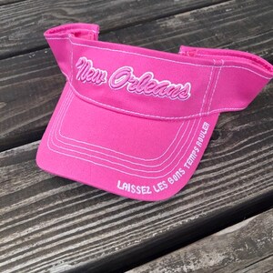 New Orleans visor, Christmas Gift, Embroidered, Comfortable and stylish, French Quarter, Laissez Les Bons Temps Rouler image 5