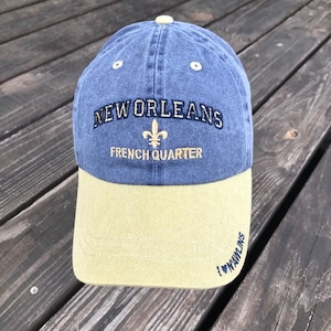 Classic New Orleans Baseball Cap, I &#39;Heart&#39; N&#39;Awlins, Men&#39;s and Women&#39;s, Adult, Father&#39;s Day, Christmas, 100% cotton