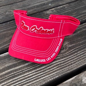 New Orleans visor, Christmas Gift, Embroidered, Comfortable and stylish, French Quarter, Laissez Les Bons Temps Rouler image 6