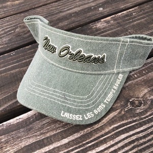 New Orleans visor, Christmas Gift, Embroidered, Comfortable and stylish, French Quarter, Laissez Les Bons Temps Rouler image 4