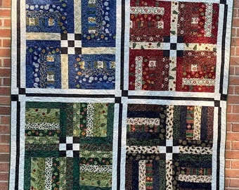 Holiday Throw Quilt