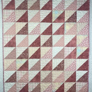 Soft Pink Baby Quilt