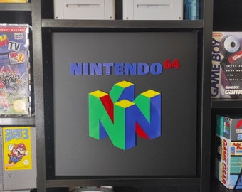Nintendo 64 Logo Wall Art