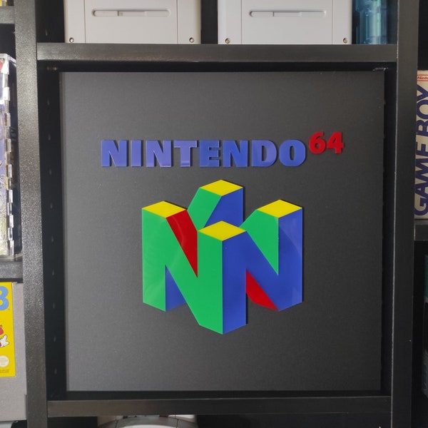 Nintendo 64 Logo Wall Art